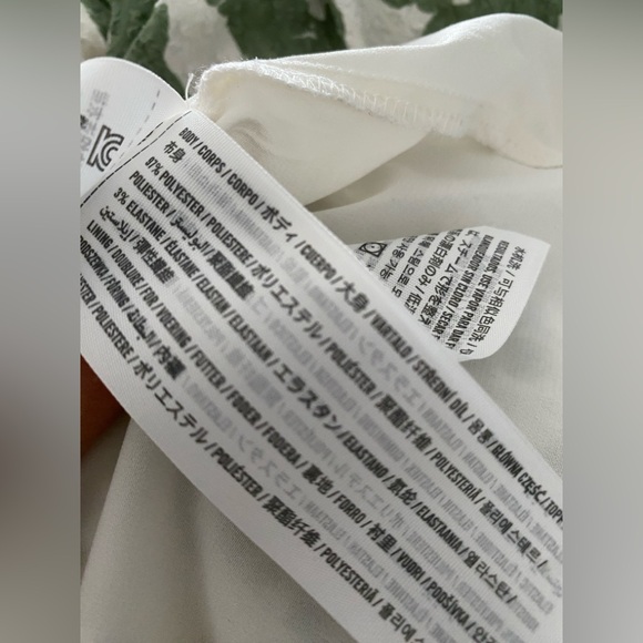 Abercrombie & Fitch Emerson Poplin Midi Puff Sleeve Dress XL Green - Picture 4 of 4